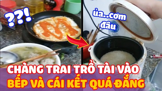 Chàng trai “TRỔ TÀI” đầu bếp tạo “BẤT NGỜ” cho vợ, khóc thét khi mở nồi cơm | Thiệt Bất Ngờ
