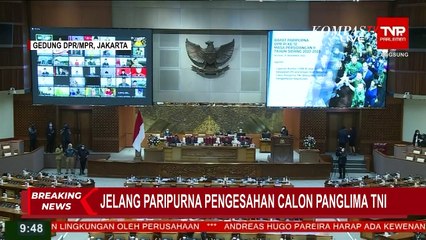 Descargar video: Jelang Rapat Paripurna DPR untuk Sahkan Laksamana Yudo Margono jadi Panglima TNI