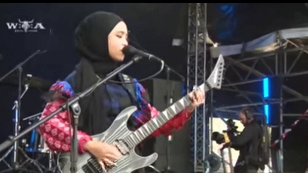 Hijab metal VOB (VOICE OF BACEPROT) "NOT PUBLIC PROPERTY" LIVE PERFORM IN WACKEN OPEN AIR