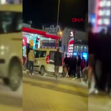 Taciz şüphelisine meydan dayağı! Polis zor kurtardı