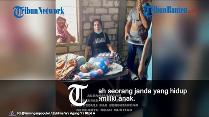 Seorang Wanita Menangis Tersedu-sedu di Hadapan Nenek Sebatang Kara #kisah