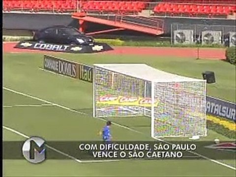 São Paulo 2 x 1 São Caetano 28012012 3ª rodada Paulista Melhores Momentos