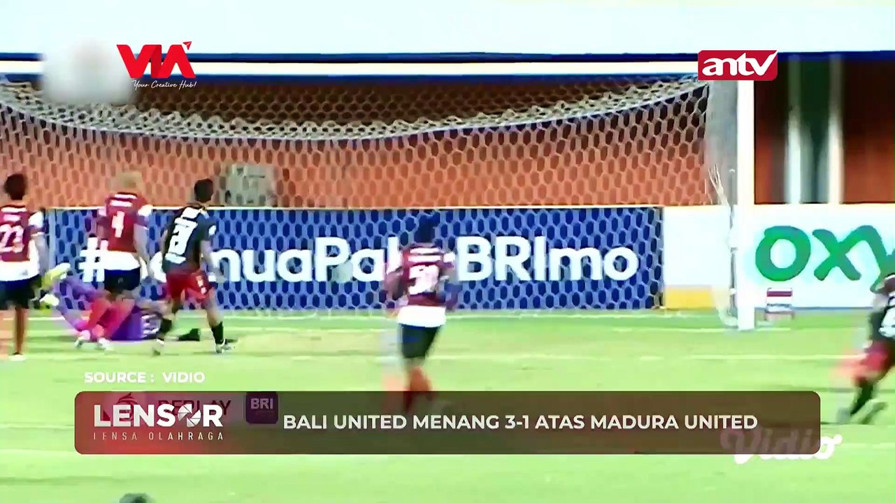LIGA 1 BALI UNITED MENANG 3-1 ATAS MADURA UNITED