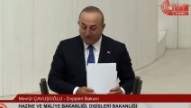 Çavuşoğlu: Bütçemiz bittiği zaman Maliye Bakanımıza gidiyoruz, gözlerinde ışıltı varsa...