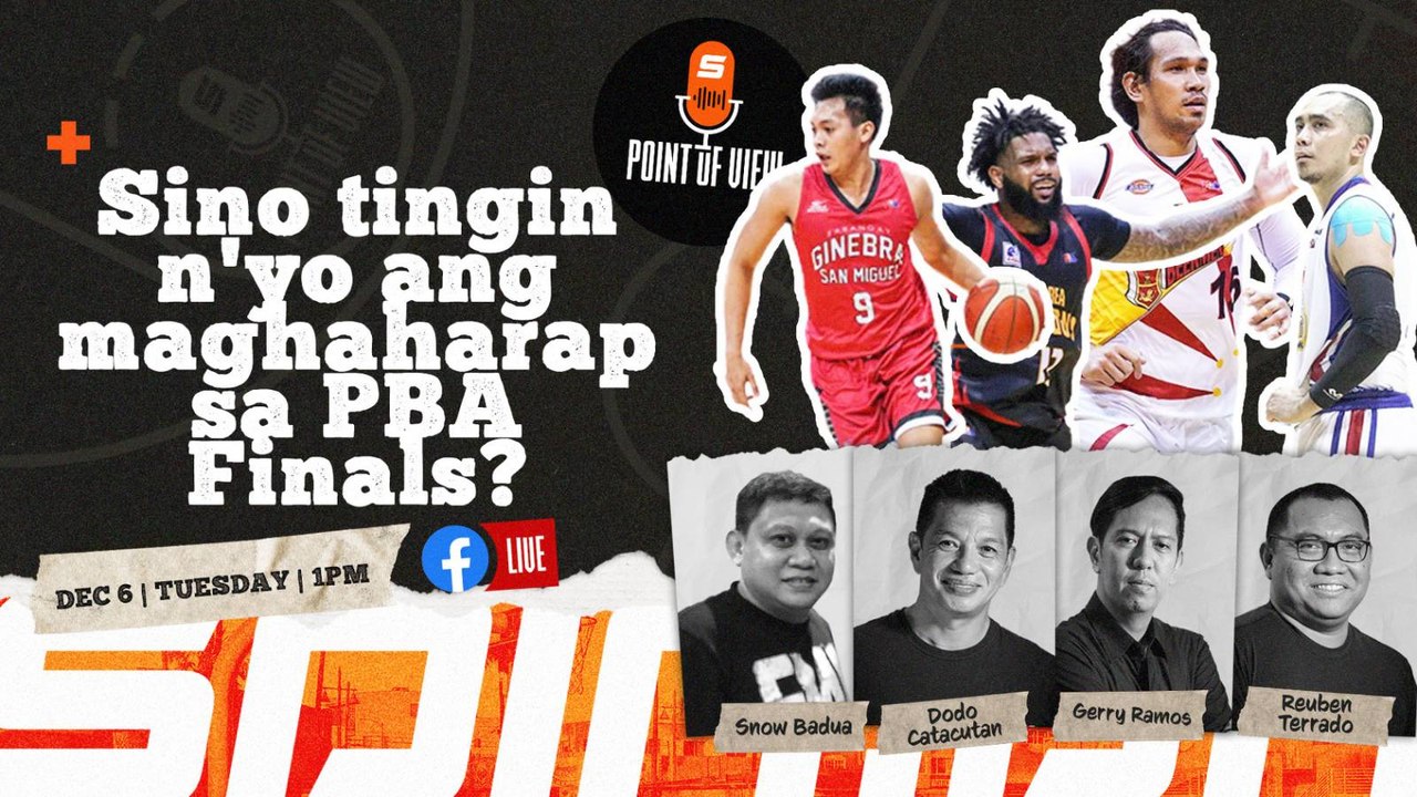 Sino tingin n'yo ang maghaharap sa PBA Finals?