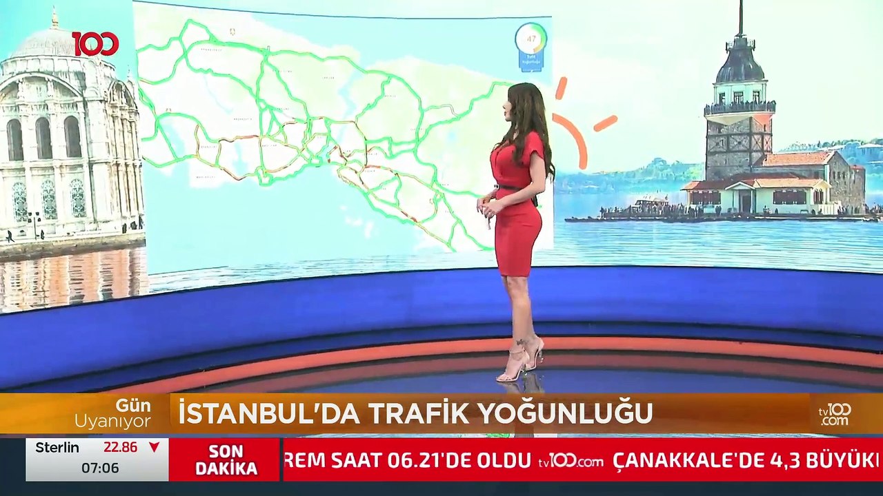 Ela Rumeysa Cebeci Istanbul trafik canli 13/12/2022