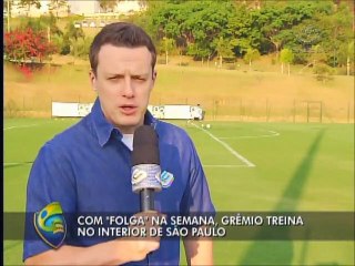 Com semana livre, Grêmio se concentra em Atibaia para sequência do Brasileirão