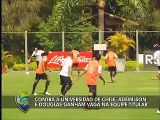 Lucas e Douglas esperam dificuldades contra La U