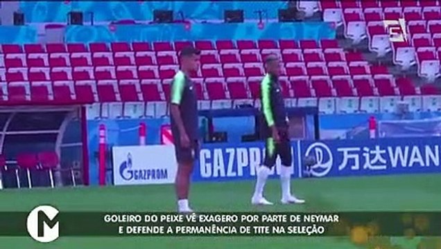 Para Vanderlei, clássico contra o Palmeiras pode dar tranquilidade ao Santos