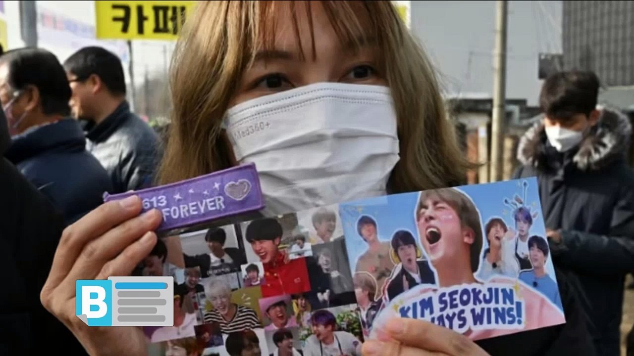 Riesenauflauf für Beginn von Militärdienst für Jin von K-Pop-Band BTS