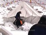 Camping near world's tallest peak - Mount Everest!