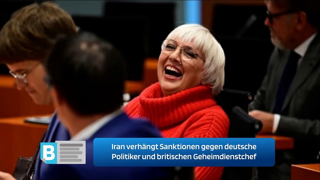 Iran verhängt Sanktionen gegen deutsche Politiker und britischen Geheimdienstchef