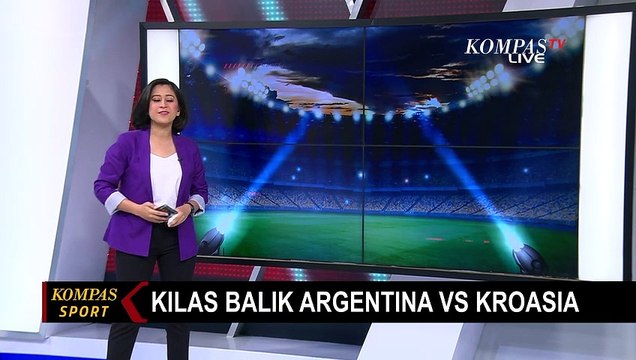 Pil Pahit untuk Argentina Digilas Kroasia di Piala Dunia 2018 Kembali Terulang?