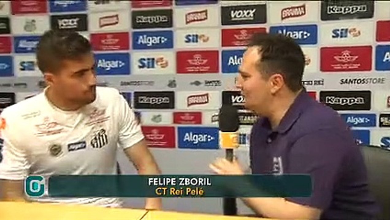 Santos apresenta zagueiro argentino Fabián Nogu...