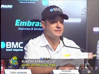 Após 19 anos na Fórmula 1, Rubens Barrichello correrá na Indy