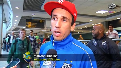 Satisfeito com empate, Santos acha que poderia ter vencido o Grêmio