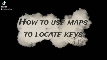 How to use maps to locate keys