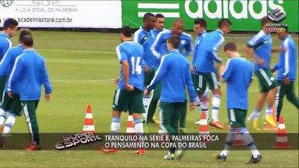Tranquilo na Série B, Palmeiras foca na Copa do Brasil
