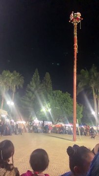 Voladores de Papantla en Arroyo Seco #espectaculo #show #tradicion #indigena #ancestral #festival