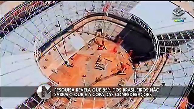 No “País do futebol”, cidadãos desconhecem Copa das Confederações