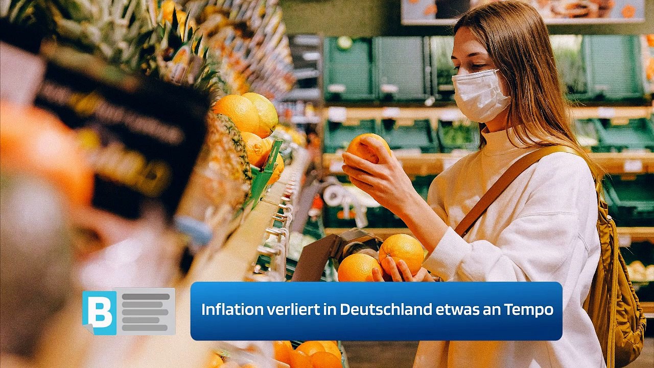 Inflation verliert in Deutschland etwas an Tempo
