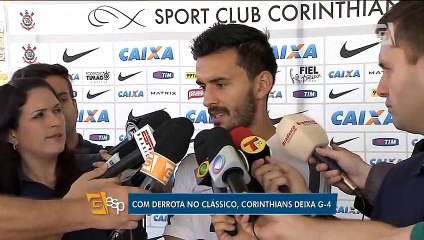 Com derrota no clássico, Timão deixa o G4
