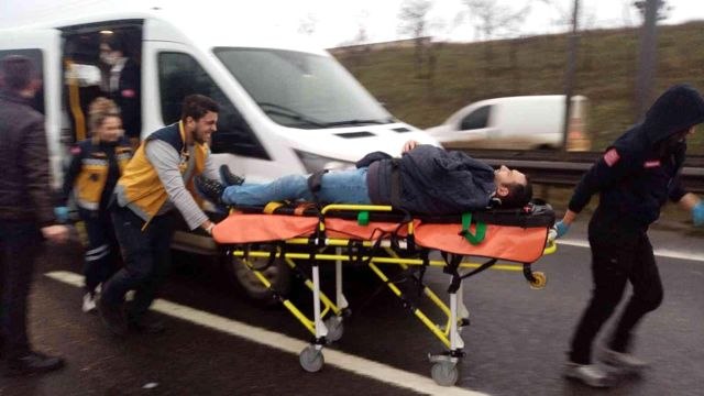 Çorlu'da 3 ayrı trafik kazası: 7 yaralı