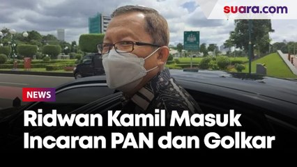 Masuk Incaran PAN dan Golkar, Ridwan Kamil Bakal Jadi Capres atau Cawapres KIB?