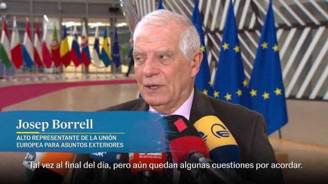 Josep Borrell: Hay opiniones diferentes entre los Estados miembros