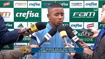 Após Mundial Sub-20, João Pedro e Gabriel se apresentam no Verdão