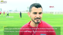 Emrah Başsan: 'Hocamız adı gibi çağdaş bir futbol oynatıyor'