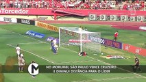 Assista aos melhores momentos da vitória do São Paulo contra o Cruzeiro