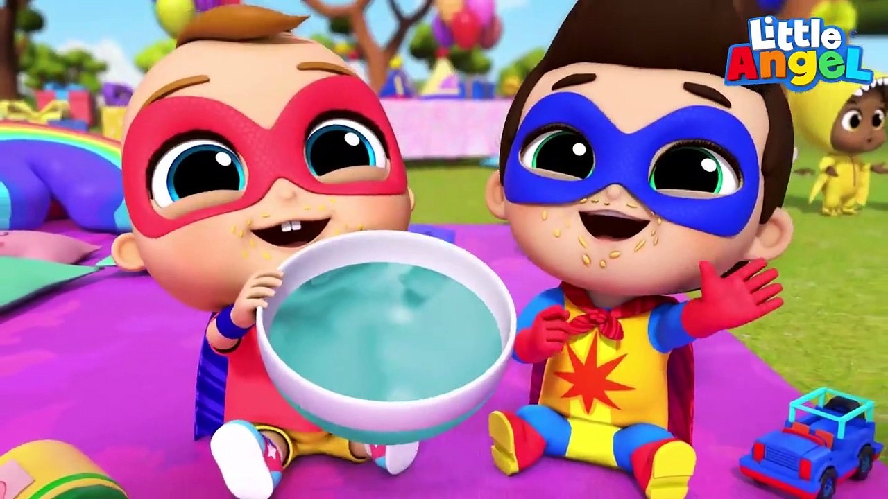 Helados de Frutas + Mas - Canciones Infantiles de Bebé Juan - Little Angel Español