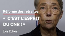 « Le calendrier global » de la réforme des retraites n’est pas remis en cause, selon Elisabeth Borne