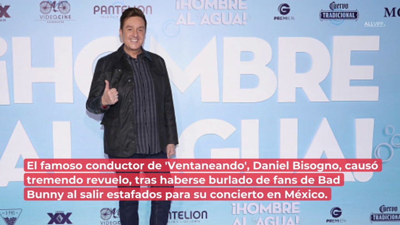 Daniel Bisogno se burla de fans de Bad Bunny: "un idiota le roba a varios idiotas"