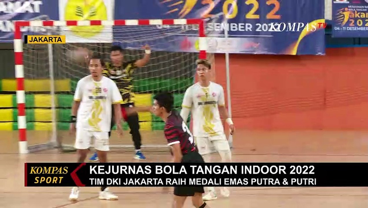 Tim Putra dan Putri DKI Jakarta Raih Medali Emas di Kejurnas Bola Tangan Indoor 2022