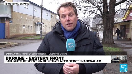War in Ukraine: Bakhmut's residents in desperate need of international aid