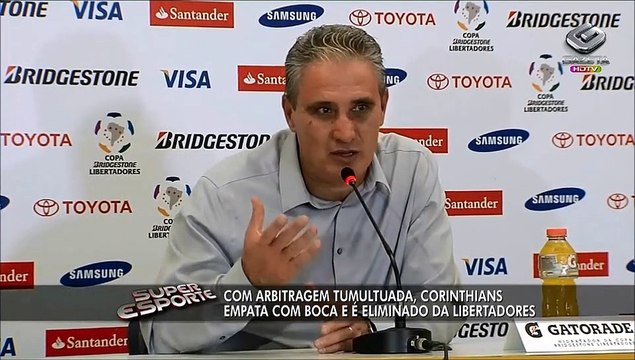 Tite critica arbitragem polêmica, mas reconhece erros