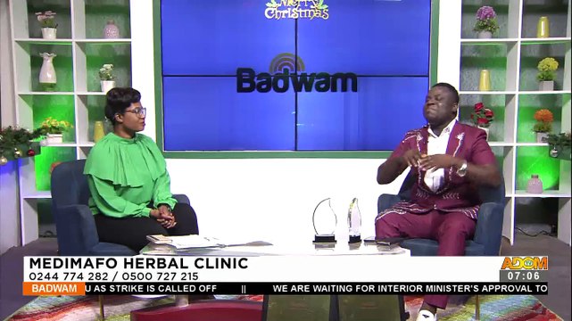 Medimafo Herbal Clinic - Badwam Afisem on Adom TV (13-12-22)