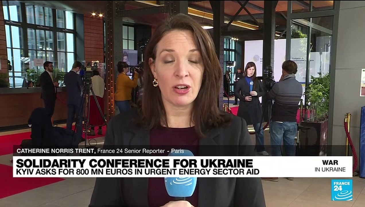 Donors meet in Paris to get Ukraine through winter, bombing