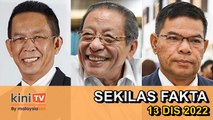 Tiada arahan MP BN sokong PM, Ada enam ujian buat Anwar, Saifuddin pertahan Sosma | SEKILAS FAKTA