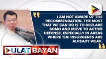 AFP, handa nang magdeklara ng Suspension of Offensive Military Operation vs. mga miyembro ng CPP-NPA ngayong Kapaskuhan