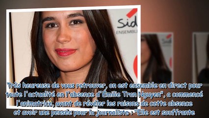 C à vous - Emilie Tran Nguyen absente, les raisons dévoilées par Anne-Elisabeth Lemoine