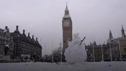 Snow, black ice and fog cause travel chaos across UK