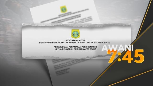 Tamat Perkhidmatan | PPTD hormati keputusan demi integriti perkhidmatan awam