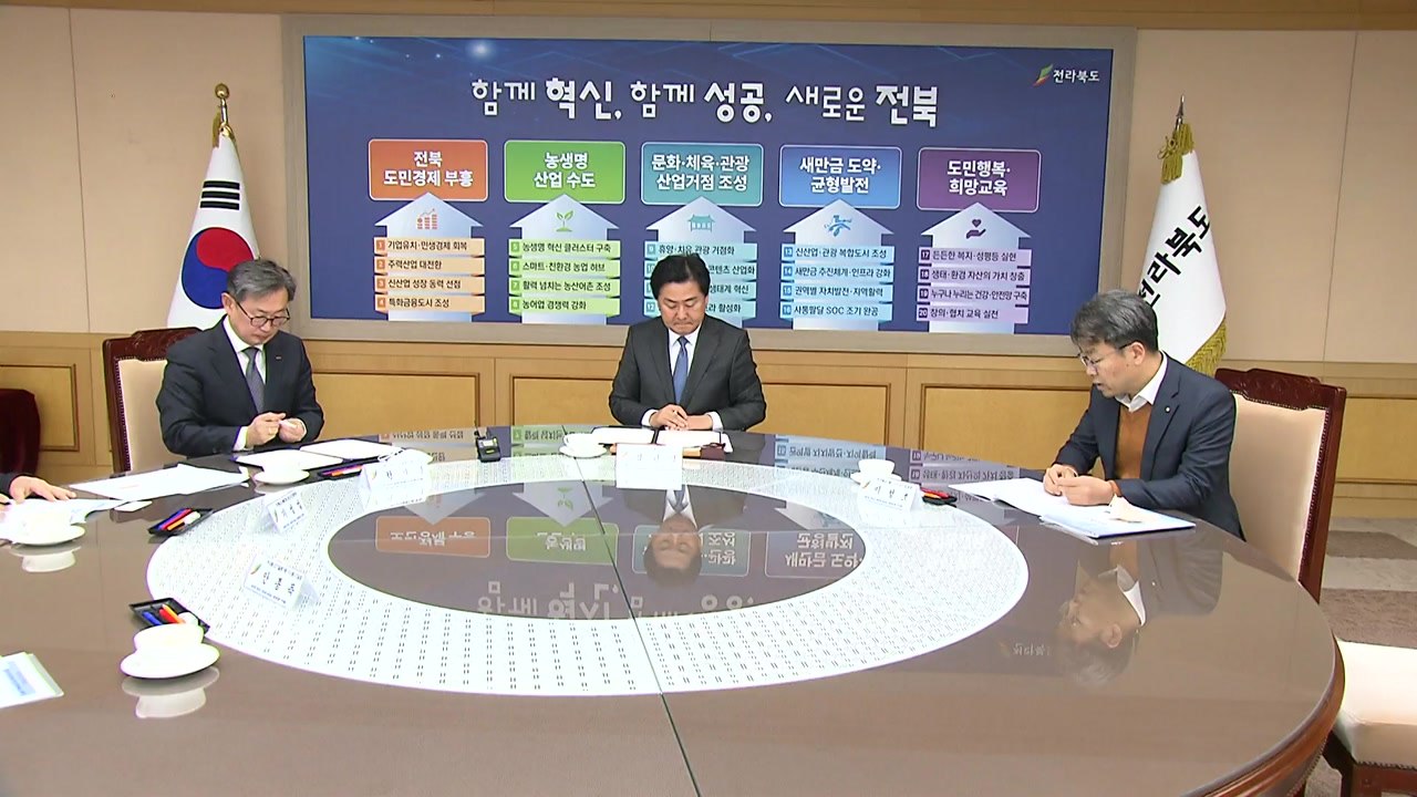 [전북] 전북도-에너지기술평가원, 그린수소 산업 발전 협약 / YTN