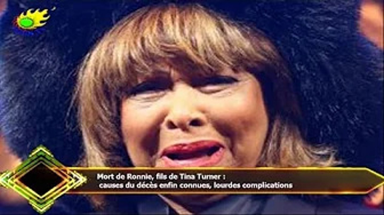 Mort de Ronnie, fils de Tina Turner :  causes du décès enfin connues, lourdes complications