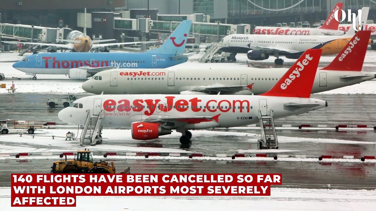 Travel disruption as heavy snow and ice prompt weather warnings across the country