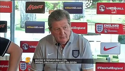 Inglaterra e Itália já treinam para Copa e Suárez opera