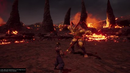 Crisis Core : ifrit - Gameplay